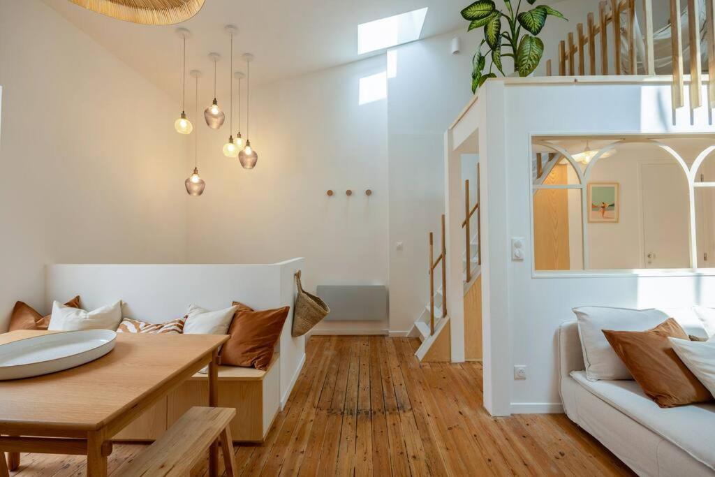 Ღ Mezzanine • T4 Spacieux, Lumineux Et Cosy La Rochelle  Exteriör bild
